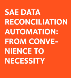 sae reconciliation automation